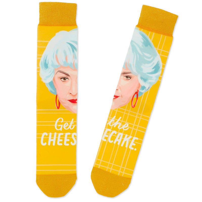 Cheesecake Novelty Crew Socks Dorothy from the Golden Girls 
