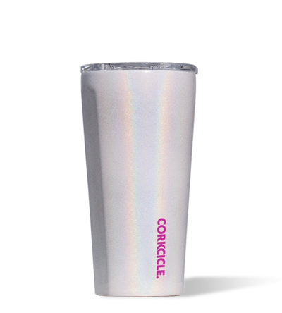 Sparkle Unicorn Magic Tumbler with light-catching opalescent finish that's out of this world.