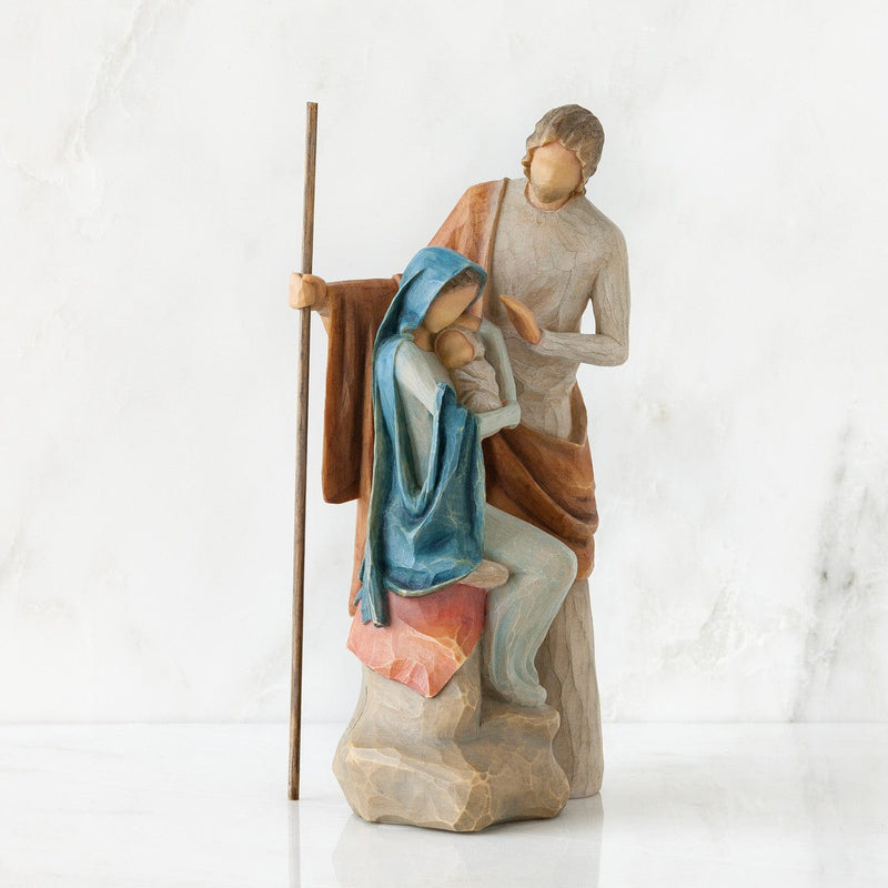 The Holy Family Nativity Set is a beautiful option for those looking for a smaller nativity display.