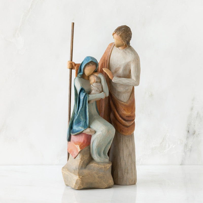 The Holy Family Nativity Set is a beautiful option for those looking for a smaller nativity display.