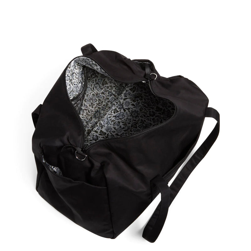 Large Travel Duffel Bag - Black