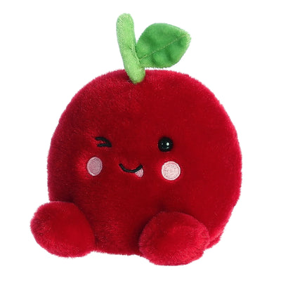 Mini Red Palm Pals” or “Cordial Cherry,”  it is not possible to tell from the image alone exactly what brand or type of plush toy it is.