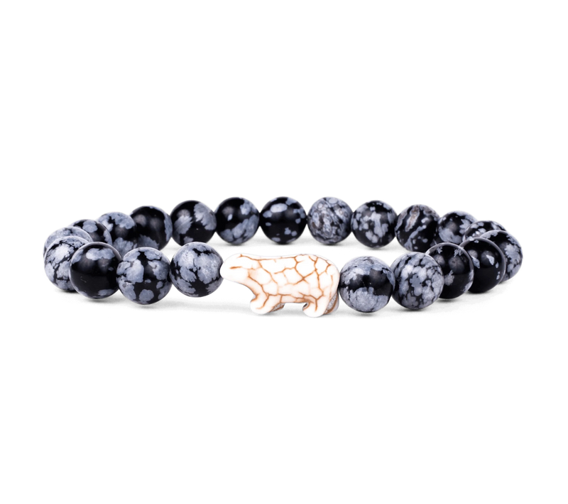 The Venture Polar Bear Bracelet - Papillae Stone