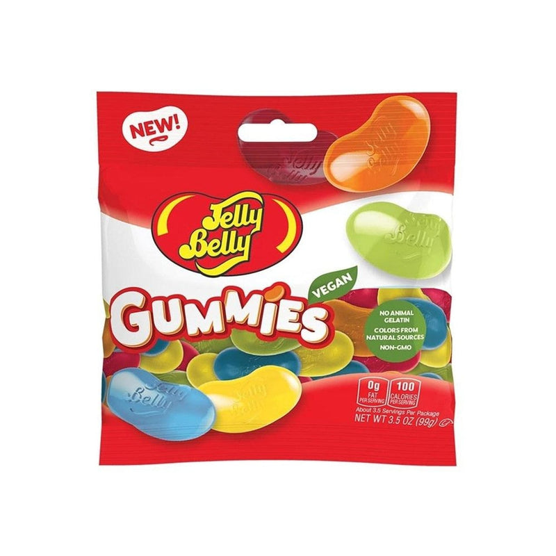 Assorted Gummies, 3.5 oz., yummily jellybean-shaped, with delicious assorted fruit flavors. These beans are mouth-watering and bursting with delicious flavor.