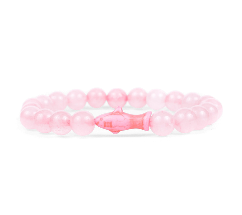The Voyage Shark Bracelet -  Pink
