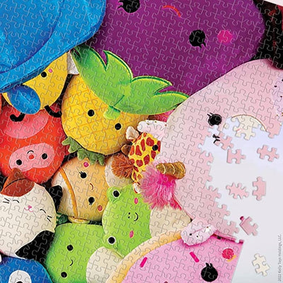 family-friendly game that involves collecting and matching different Squishies.