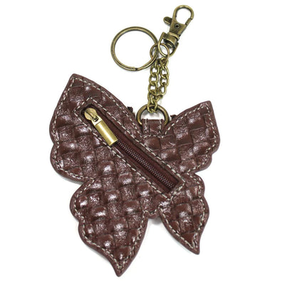 Key Fob/Coin Purse - New Butterfly