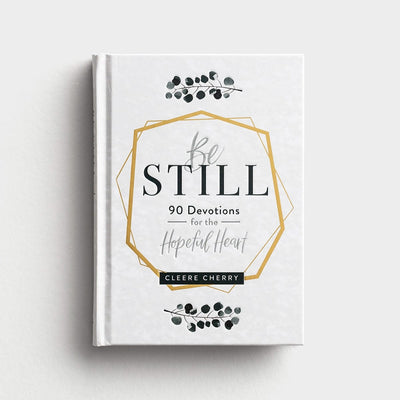 Be Still will transform your quiet time with 90 heartwarming devotions. Each entry includes a Scripture passage, a heartfelt prayer, and a calming message.