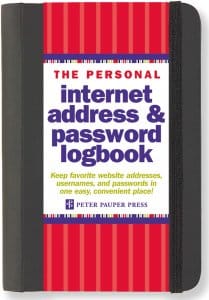 The Personal Internet Address and Password Logbook: No more Internet headaches!