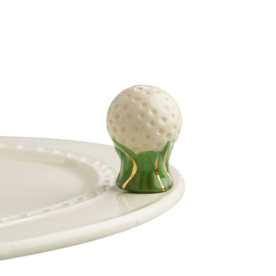 This mini is sure to be a hole-in-one on any Nora Fleming base.