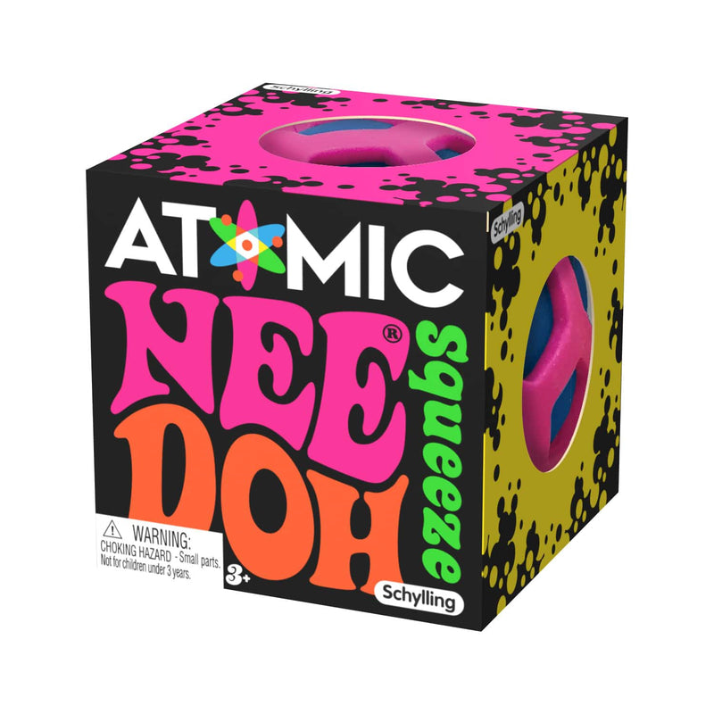 Atomic - Nee Doh with a super-soft compound, making it the perfect fidget toy. 
