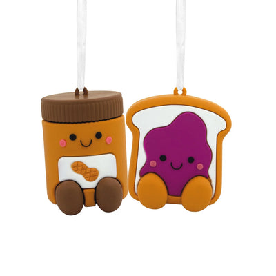 Hallmark Better Together magnetic ornaments Peanut Butter and Jelly
