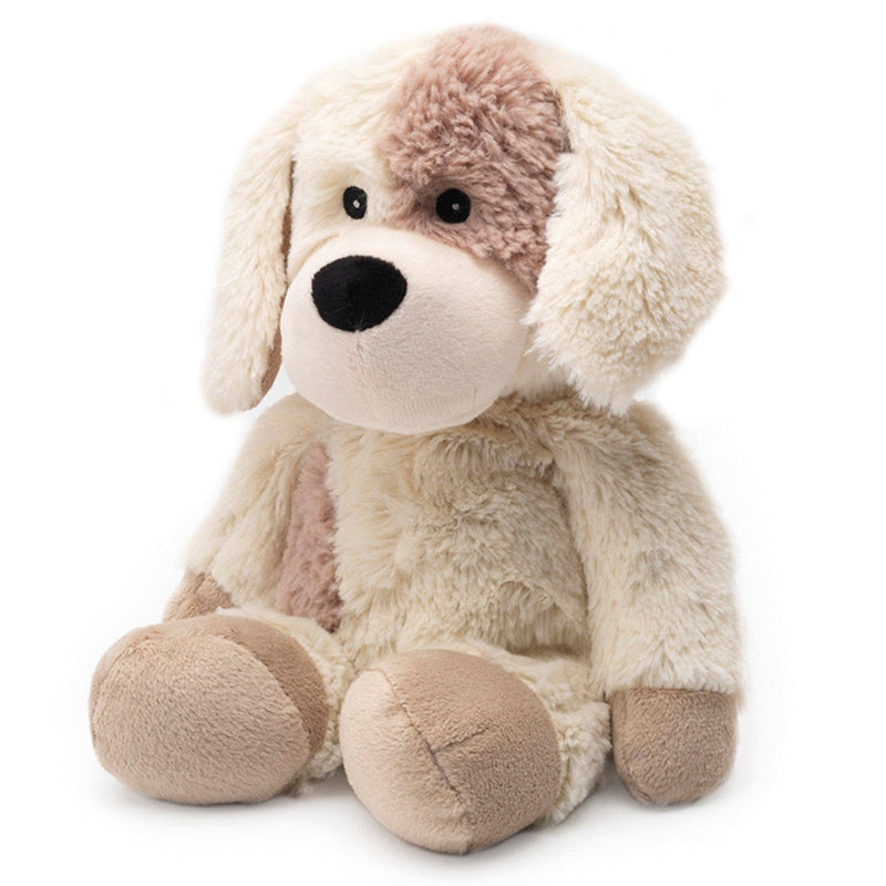 White soothes, warms, and comforts a 2-pound baby. plush Puppy.