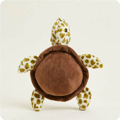 Warmies Turtle Microwaveable Soft Toy with lightly scented organic filling material