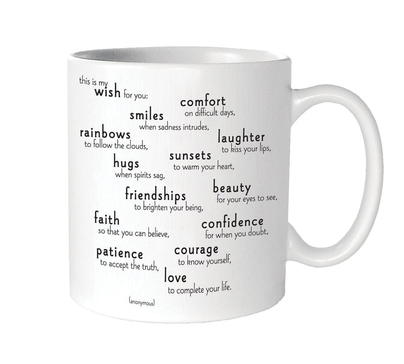 Quotable My Wish For You - Anonymous Mug - Quotes Kitchen Home