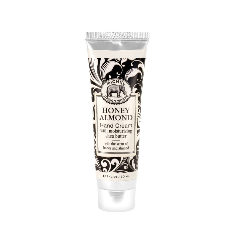 Honey Almond - Hand Cream with  beautiful, convenient mini-tube.