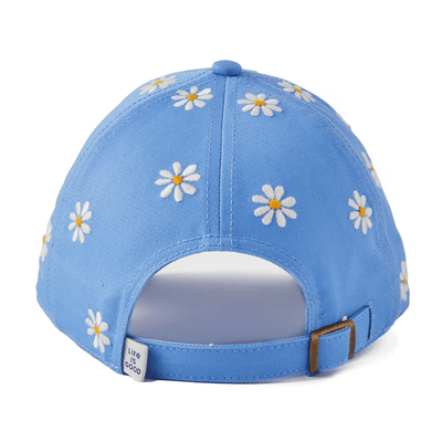 Chill Cap Daisy Pattern - Cornflower Blue