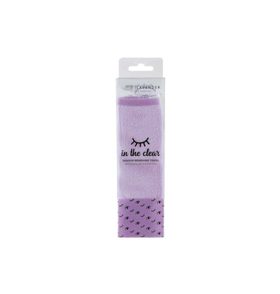 Lemon Lavender in the Clear Makeup Removing Towel