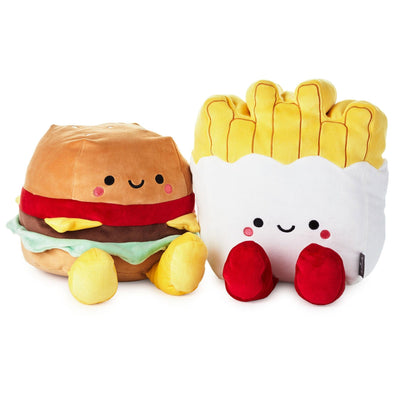 Larger, Better Together Magnetic Plush Burger and Fries 