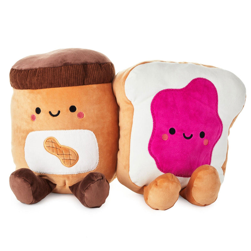 Better Together Peanut Butter and Jelly Magnetic Plush, Larger