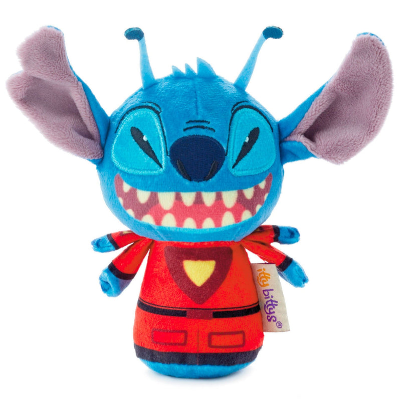 Disney Lilo & Stitch Alien Stitch 626 itty bittys plush in red spacesuit.


