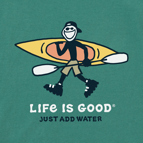 Jake Just Add Water Kayak Short Sleeve Tee - Men&
