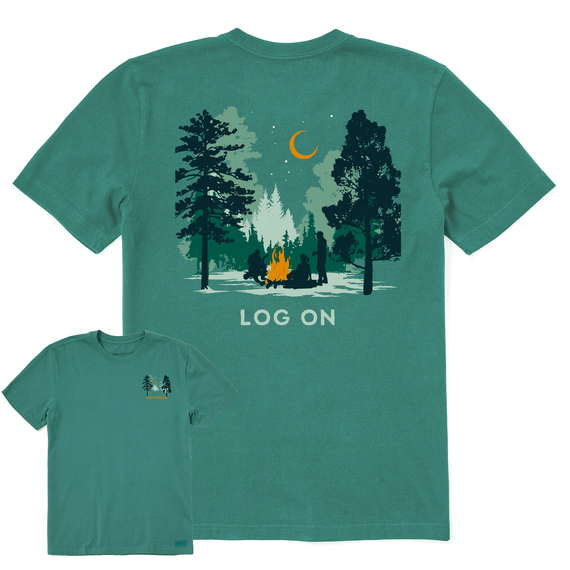 Log On Campfire Crusher-LITE Tee Men&