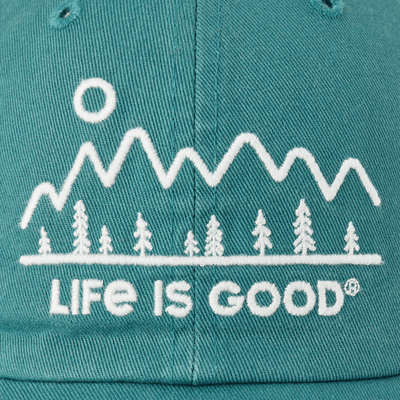 Minimal Nature Landscape Chill Cap - Spruce Green