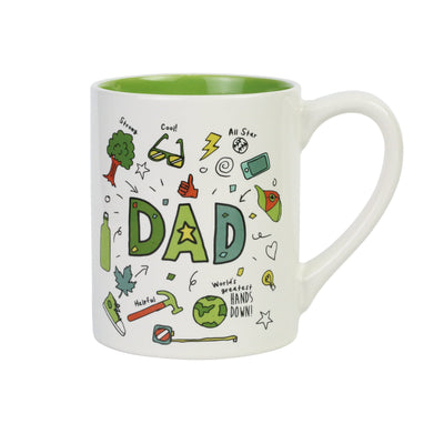 Father's Day Gift for Dad Star Wars Dad Mug: Baby Yoda's Best Dad Ever Coffee Mug