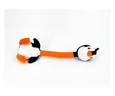 Penguin Small has the security and emotional support of your favorite plush toy. 