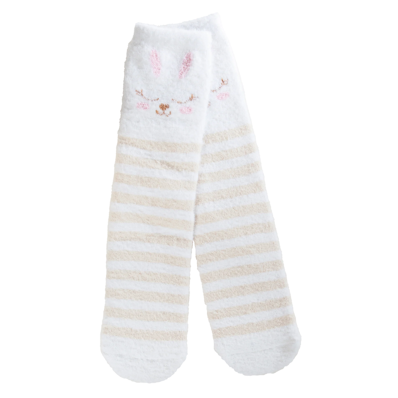 Holiday Spring Feather Crew - Cotton Tail