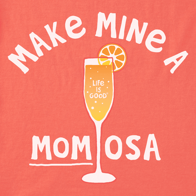 Make Mine a Momosa Crusher-LITE Vee - Women's - Mango Orange