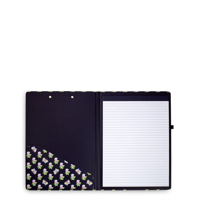 Clipboard Padfolio  comes with a lined pad that can be refilled once.