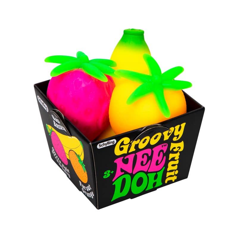 Groovy Fruit - Nee Doh with Boss Banana, Outta Sight Strawberry