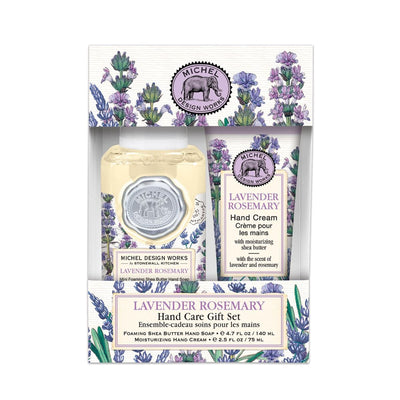 Our ever-popular foaming shea butter hand soap combined with our moisturizing hand cream create the perfect gift set.