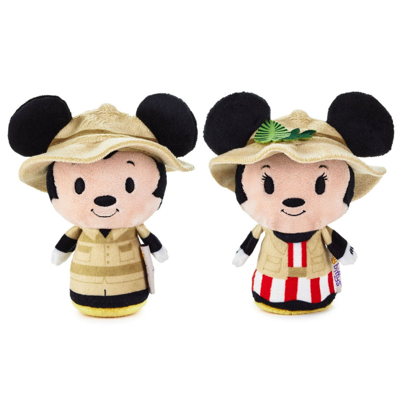itty bitty  Walt Disney World 50th Anniversary Jungle Cruise Mickey and Minnie Plush
