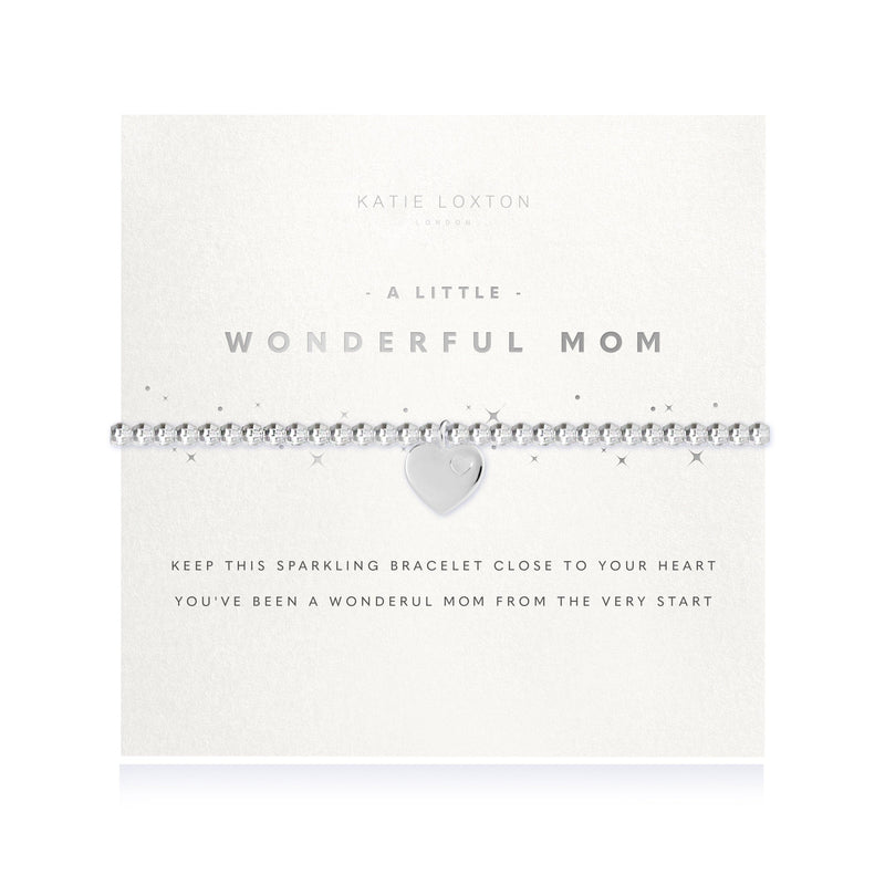 A Little Wonderful Mom Faceted Bracelet