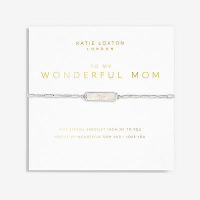 My Moments 'To My Wonderful Mom' Bracelet