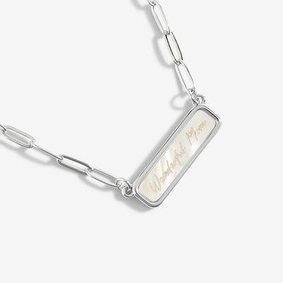 My Moments 'To My Wonderful Mom' Necklace