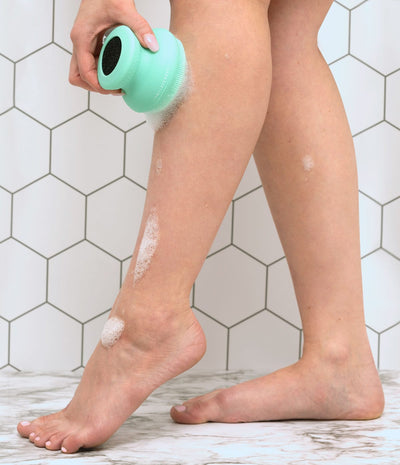 Lemon Lavender Lather Me Up In-Shower Silicone Brush