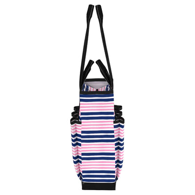Two handle lengths, six exterior pockets, and an interior zipper Pocket Rocket - Lunch Line.
