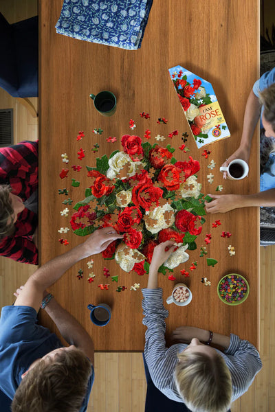 On one side is a fold-out puzzle image to use as a reference or hang as a poster. including six great gardening tips.
