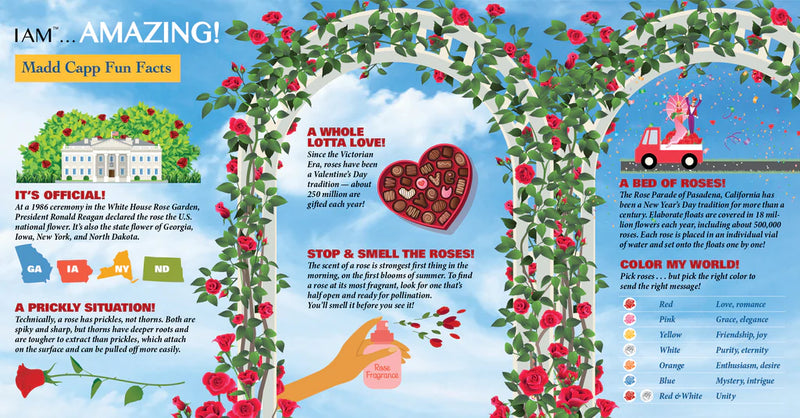 On one side is a fold-out puzzle image to use as a reference or hang as a poster. including six great gardening tips.